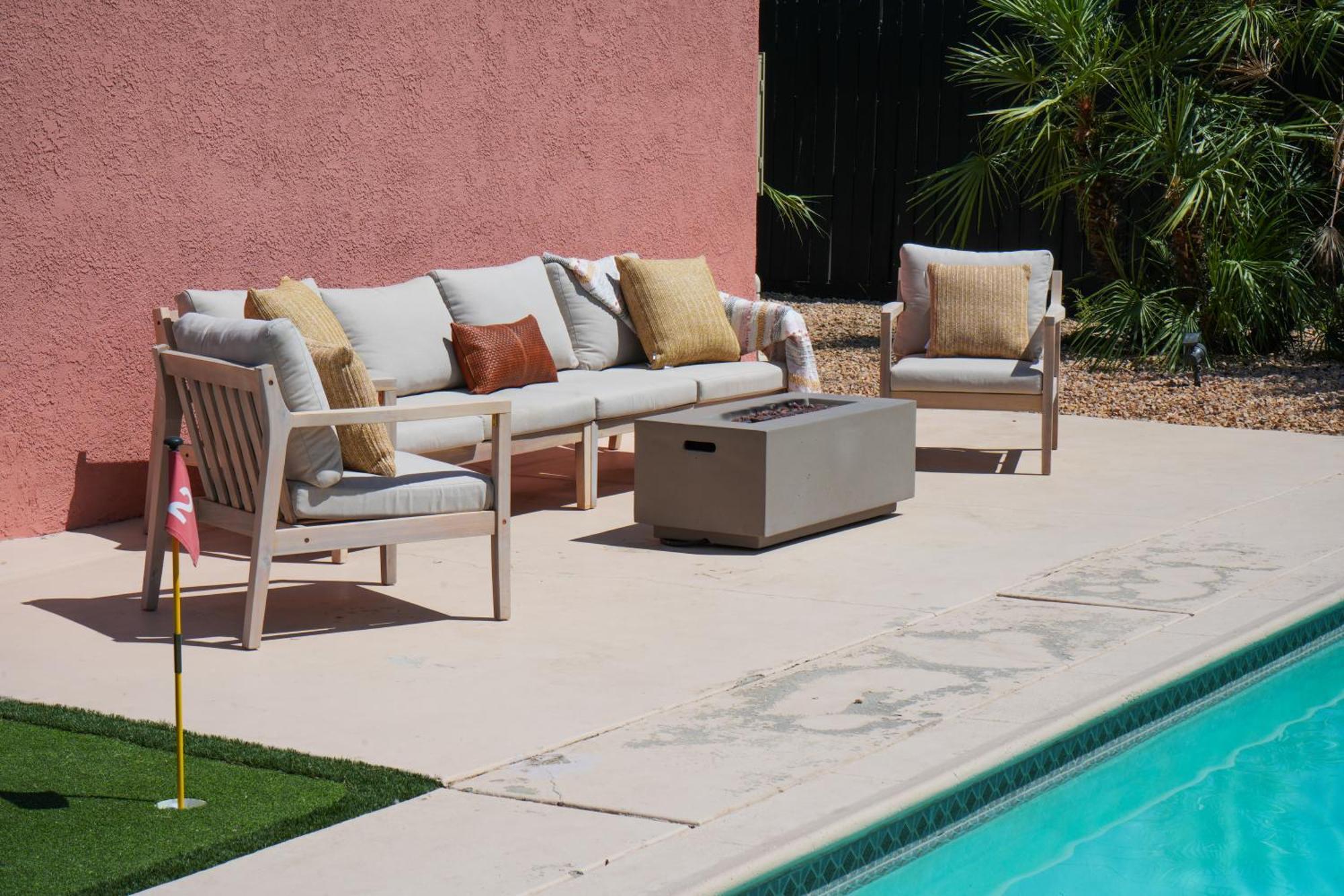 The Pink Cactus - Desert Retreat - Luxe Pool, Golf & Game Room Indio Exteriör bild